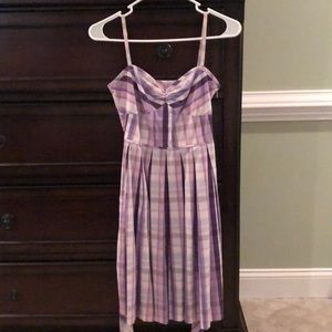 0 petite LOFT purple dress